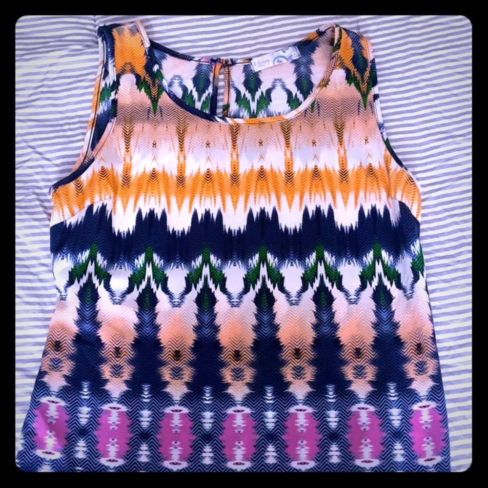 Boutique dress tank top